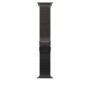 Bracelet Milanais en Titane pour Apple Watch - 49 mm - Noir - Taille Small