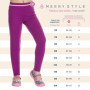 Legging Long Confortable pour Fille - Merry Style Noir