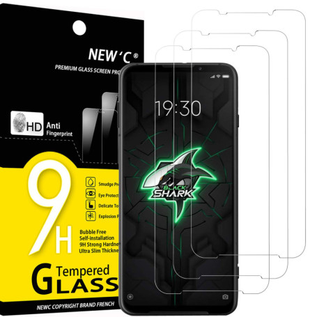Pack de 3 Verres Trempés pour Xiaomi Black Shark 3 - Protection Écran Ultra Résistante