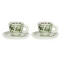 Set de 2 Tasses à Expresso et Sucrier en Porcelaine AbBracciAMI
