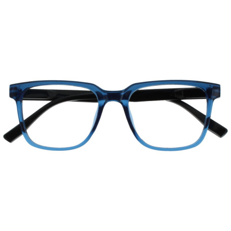 Lunettes de Lecture OPULIZE LEO - Monture Rectangulaire Confortable - Bleu