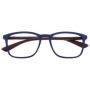 Lunettes de Lecture OPULIZE Max - Monture Large Rectangulaire Bleu Marine