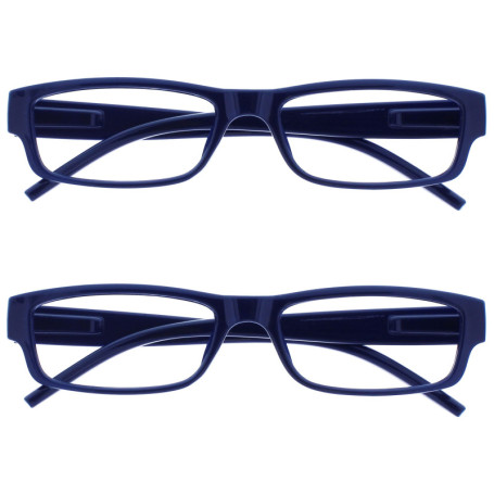 Pack de Lunettes de Lecture Confortables OPULIZE - 2 Paires Unisexe