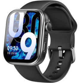 TOZO S6 Montre Connectée AMOLED 1.85" - Appels Bluetooth et Suivi Sportif