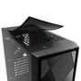 Boîtier PC Sharkoon VS8 RGB Midi ATX Noir avec Éclairage RGB