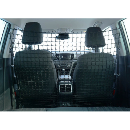 Filet Élastique Organisateur pour Voiture - Barrière de Sécurité pour Animaux 100 x 120 cm