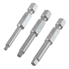 Lot de 3 Embouts Carrés Robertson 50 mm Trend Snappy