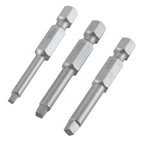 Lot de 3 Embouts Carrés Robertson 50 mm Trend Snappy