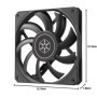 Ventilateur Plat SilverStone Air Slimmer 120 mm avec Contrôle PWM