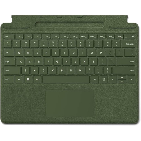 Clavier Microsoft Surface Pro Signature avec Rangement pour Stylet - Vert Forêt
