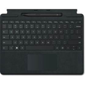 Clavier Microsoft Surface Pro Signature avec Slim Pen - QWERTY Nordique, Noir