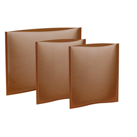 Sacs Anti-Adhésifs Réutilisables Tescoma - Marron