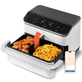Friteuse à Air COSORI 10L Twinfry avec Séparateur Amovible