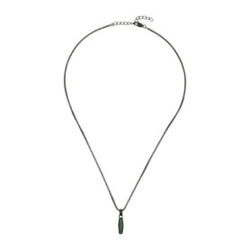 Collier Urbancore en Acier Inoxydable Noir pour Homme - Breil