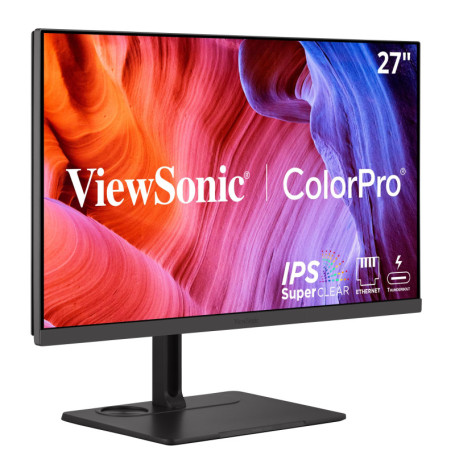 ViewSonic VP2776T-4K - Écran PC 27" 4K UHD avec Thunderbolt 4 et Ergonomie