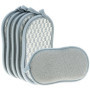 Lot de 6 Éponges à Vaisselle Réutilisables et Absorbantes - QWORK