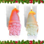 Lot de 2 Moules en Silicone Gnome pour Bougies et Savons