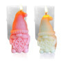 Lot de 2 Moules en Silicone Gnome pour Bougies et Savons
