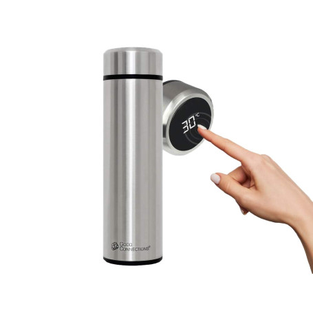 Bouteille Isotherme Acier Inoxydable 500 ml avec Affichage Température Tactile