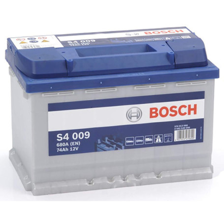 Batterie Bosch S4009 74Ah - Puissance Optimale pour Voitures