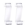 Lot de 2 Cintres Transparente Gedy Merlino pour Salle de Bain