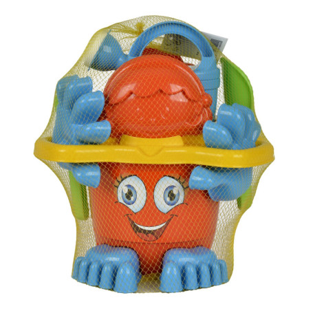Seau de Plage Garni Simba - Ensemble de Jouets de Sable Multicolores