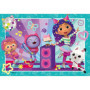 Ravensburger - Coffret de 2 Puzzles Enfant - 24 pièces - Gabby's Dollhouse