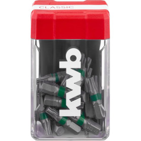 Kwb Mini-Case Set d'Embouts T25 - 25 Pièces avec Boîte de Rangement