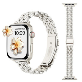 Bracelet en Acier Inoxydable Starlight pour Apple Watch - Luxe et Élégance