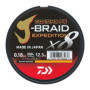 Ligne de Pêche Tressée Daiwa J-Braid Expedition 300m - Smash Orange
