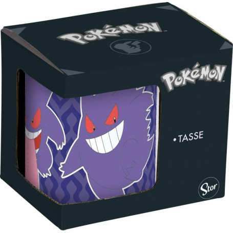 Tasse Pokémon Gengar en céramique - 325 ml - Couleur Violet