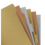 Intercalaires métalliques A5 Filofax - Set de 6 en argent, or et or rose