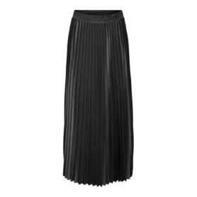 Jupe Longue Plissée ONLY Onlkolter - Élégance Noire pour l'Automne