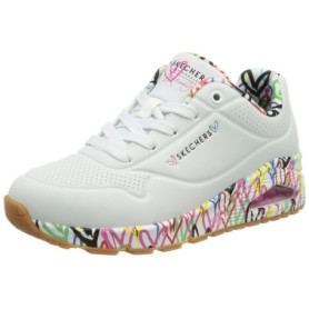 Baskets Skechers Femme UNO-Loving Love Blanches - Taille 37.5 EU