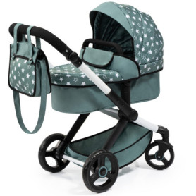 Poussette Bayer Design Xeo pour Poupée - Réglable et Convertible