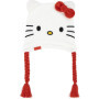 Chapeau Péruvien Hello Kitty pour Enfants - Gorro Doux et Chaud avec Oreilles