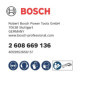Lame Bosch MAII 52 APB pour Outil Multifonction - Coupe Rapide et Précise