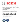 Bosch Expert S470 - Lot de 20 Blocs Abrasifs Combinés pour Ponçage Manuel