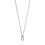 Collier Homme MVMT Collection HEX Noir - Élégance Minimaliste