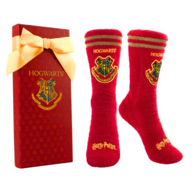 Chaussettes Antidérapantes Harry Potter pour Femmes - Rouge