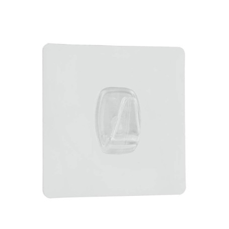 Crochet Adhésif Réutilisable U-Fix Metaltex - Transparent et Réglable