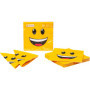 Lot de 120 pièces jetables Heku avec motif Smiley pour fêtes et anniversaires