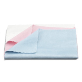 Set de Chiffons Tamiya en 3 Couleurs - Rose, Bleu, Blanc
