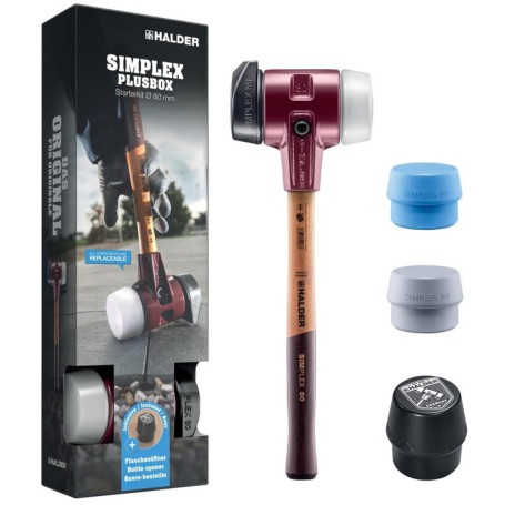 Kit de démarrage Simplex D80 avec inserts et décapsuleur