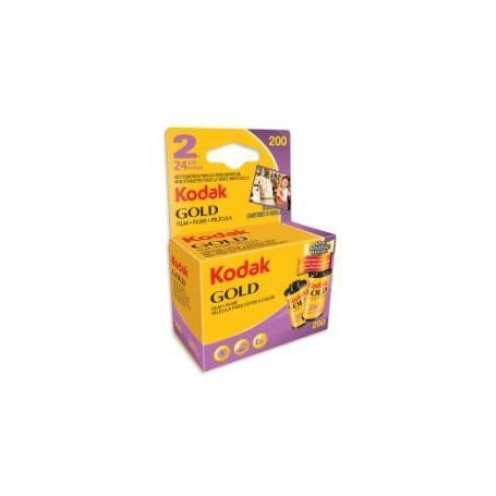 Kodak Pellicule Couleur 135 - Pack de 2 Films 24 Expositions 200 ASA