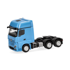 Camion Miniature Mercedes-Benz Actros L Gigaspace 1:87 - Bleu Clair