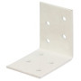 Équerre d'assemblage galvanisée blanche 50x50 mm - Gust. Alberts