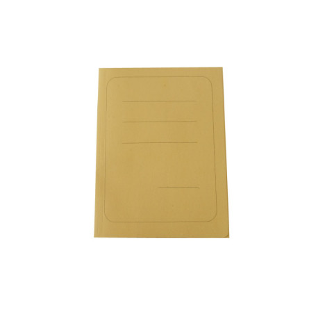 Chemise Manilla Jaune 25 x 34 cm - Lot de 100 Pièces