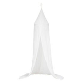 Baldaquin Lili en Gaze de Coton Blanc pour Lit d'Enfant