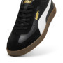 PUMA Club II Era Sneakers Mixte - Noir, Blanc et Or - Taille 37 EU